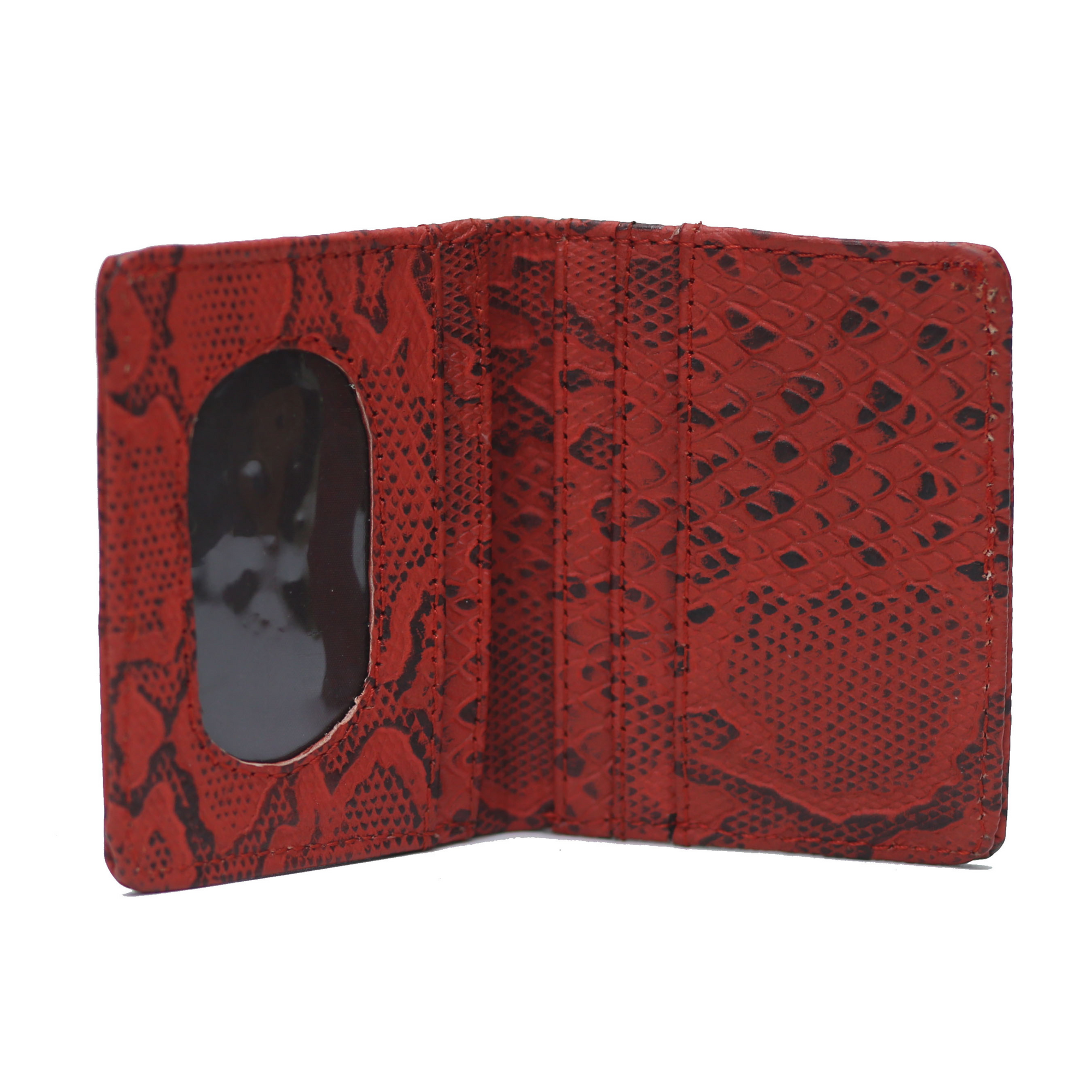 Red and Black Waxed Python