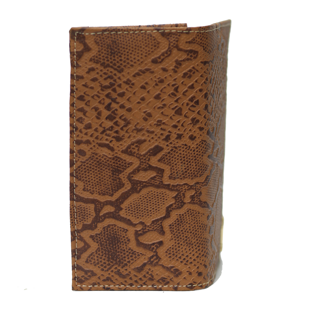 Sepia Skin Waxed Wallet