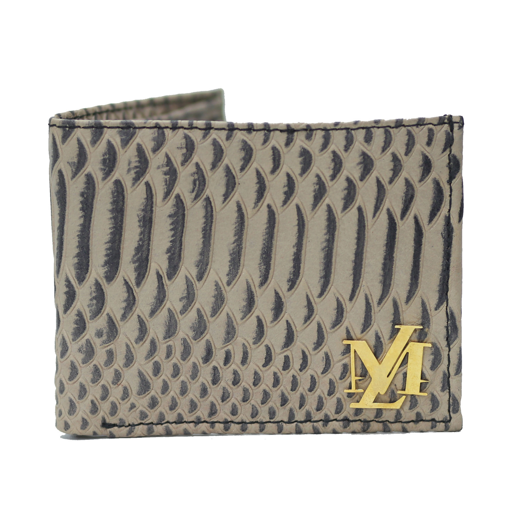 Cobra Bi-Fold Beige with Black Wallet