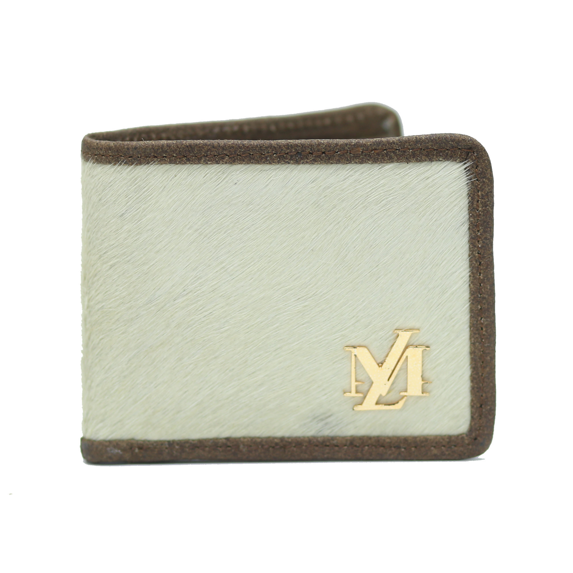 White Hair-On Wallet