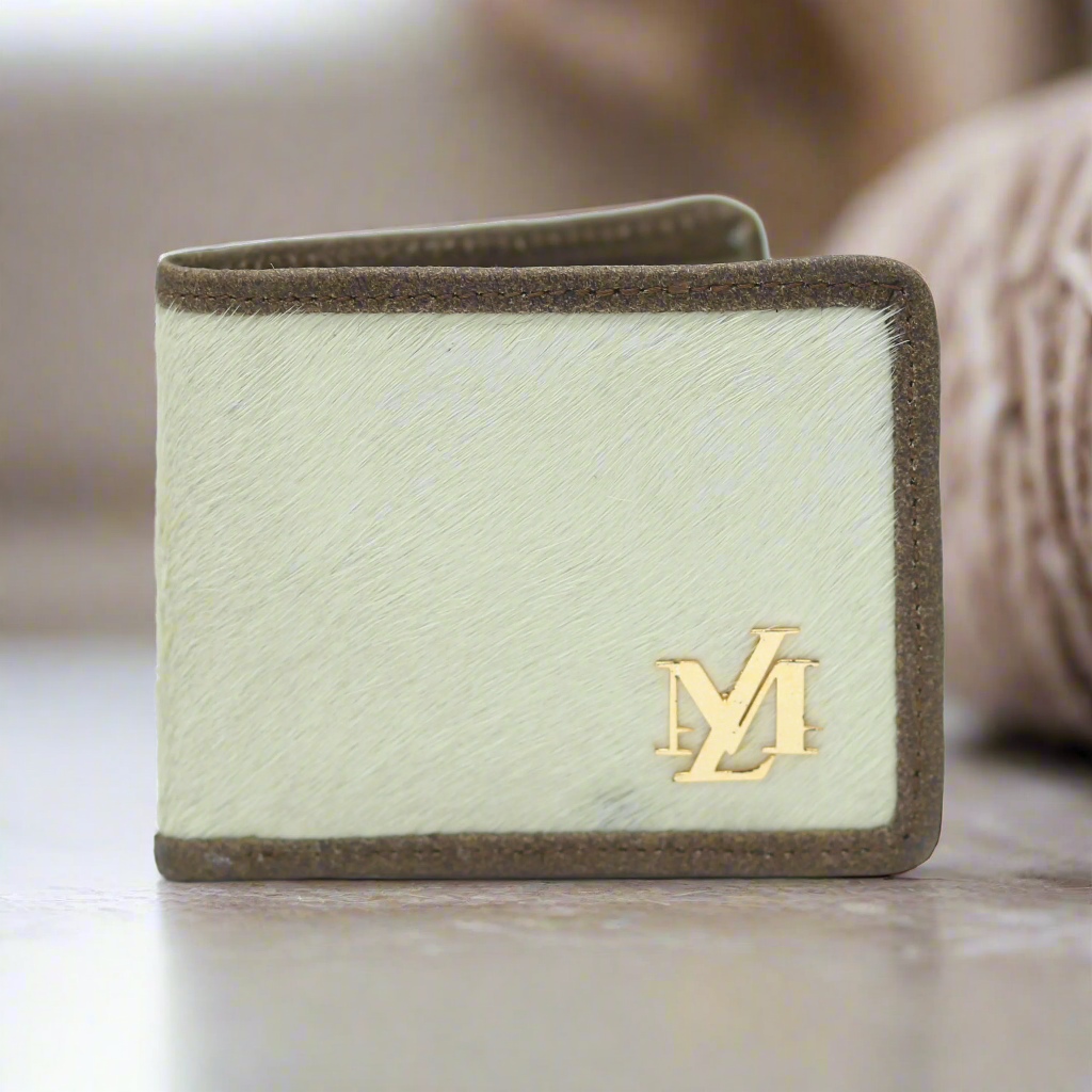 White Hair-On Wallet