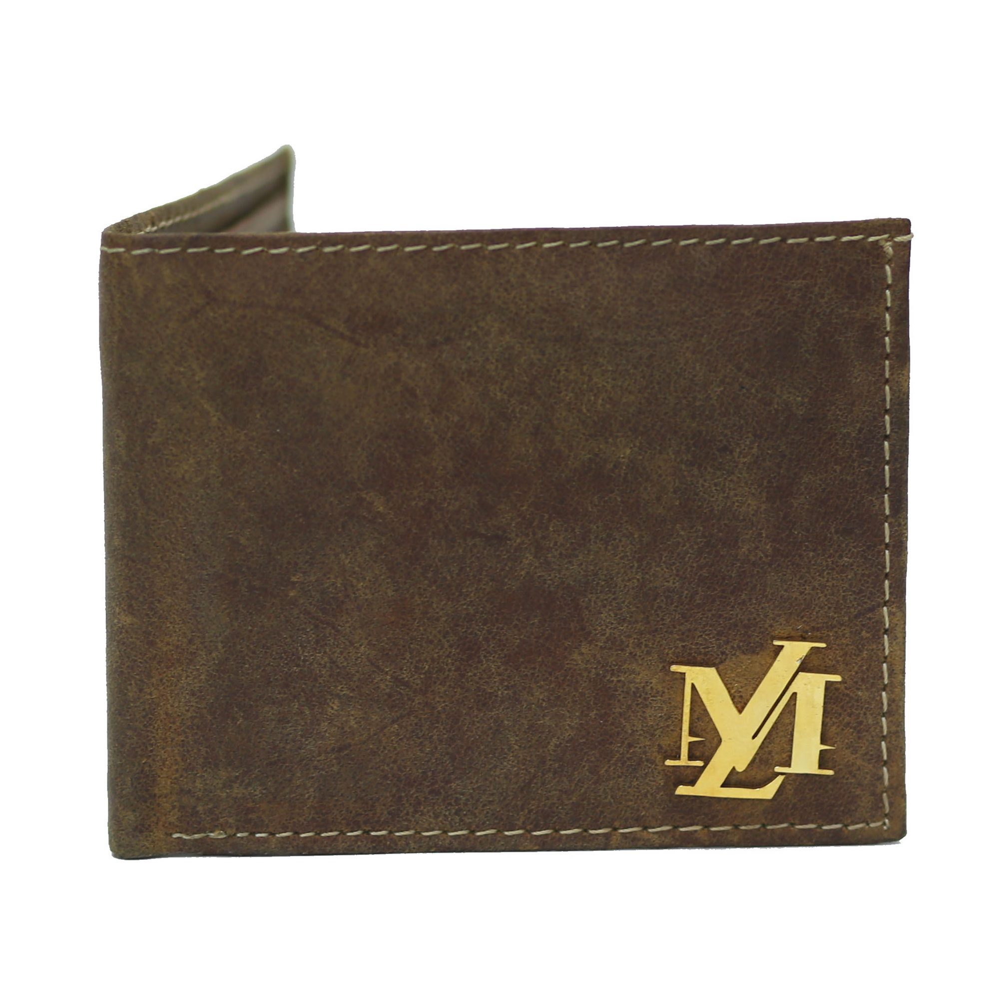 Woody Brown Waxed Pullup Wallet