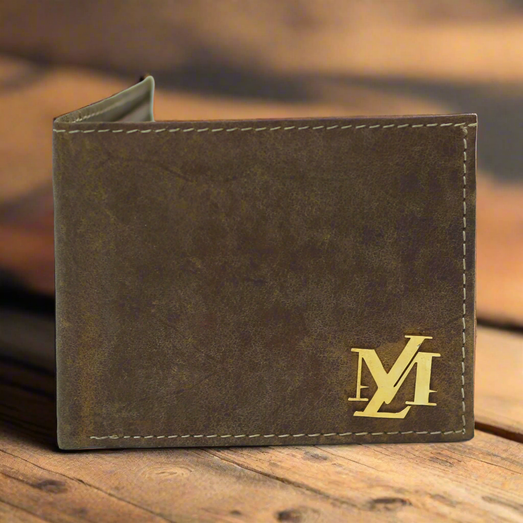Woody Brown Waxed Pullup Wallet