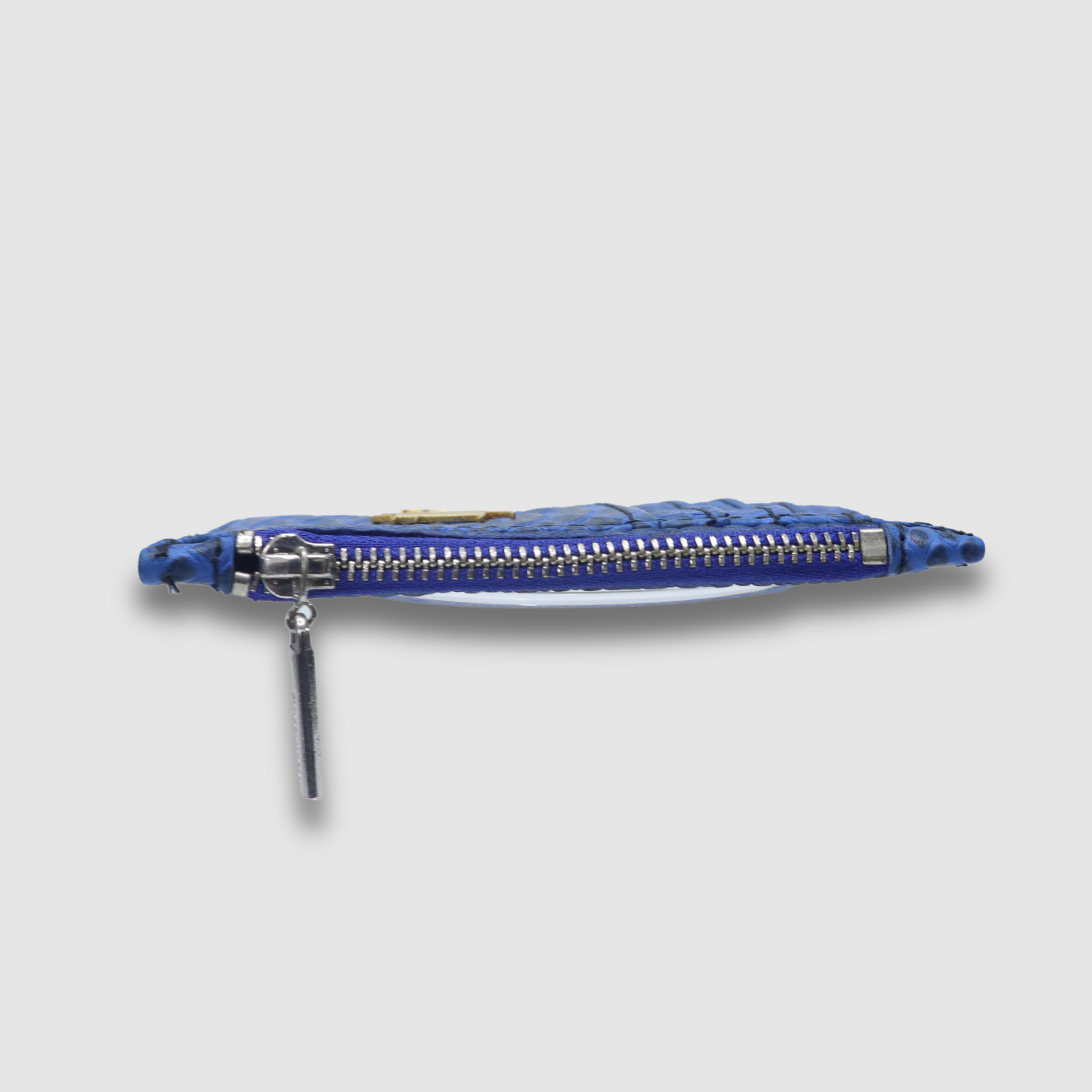 Blue Cobra Card Holder Zipper