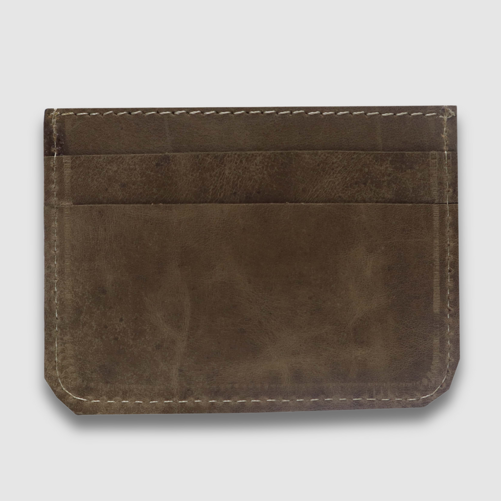 English Walnut Pullup Card Holder