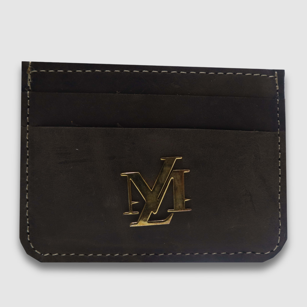 Olive Green Pullup Card Holder