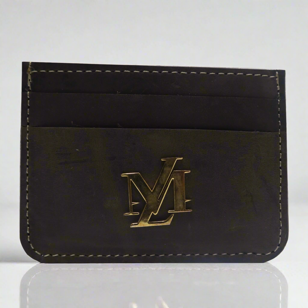 Olive Green Pullup Card Holder