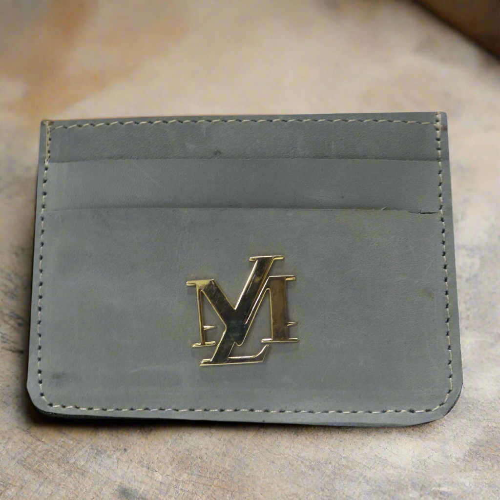 Gray Hairon Card Holder