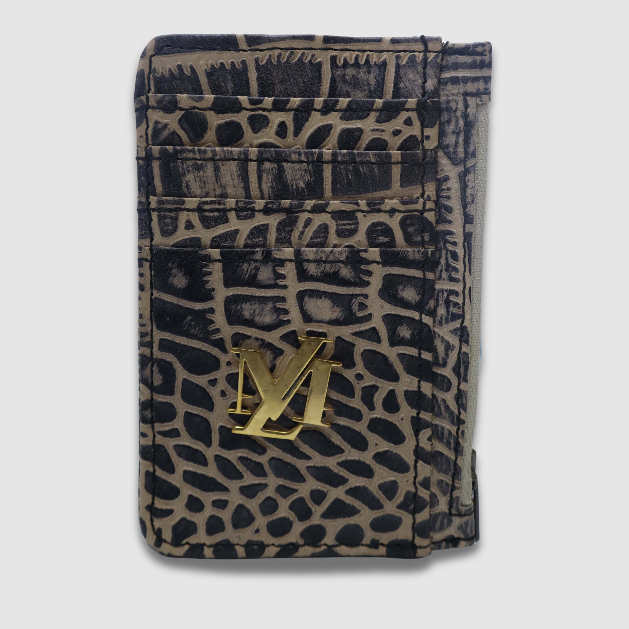 Crocodile Card Holder Zipper